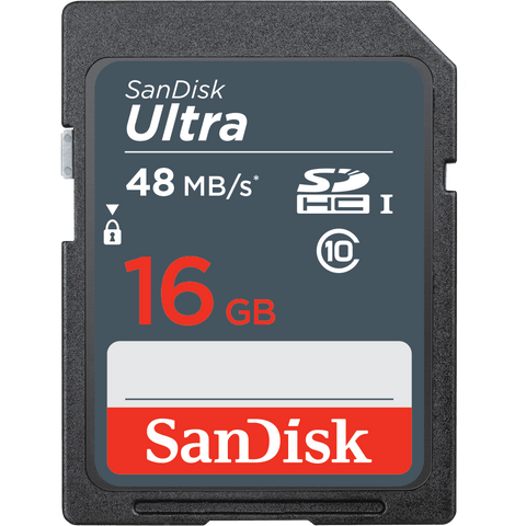 SD Card-SanDisk 16GB SDHC Card